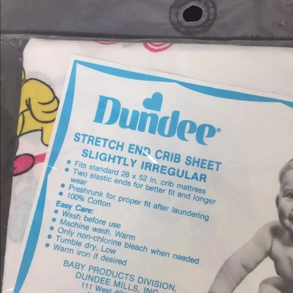 Vintage‎ Dundee Disney Babies Crib Sheet Stretch